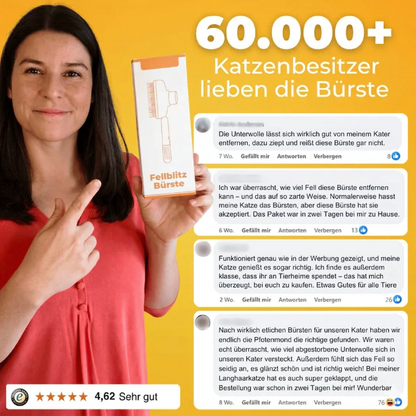 Fellblitz-Bürste – Der Bestseller