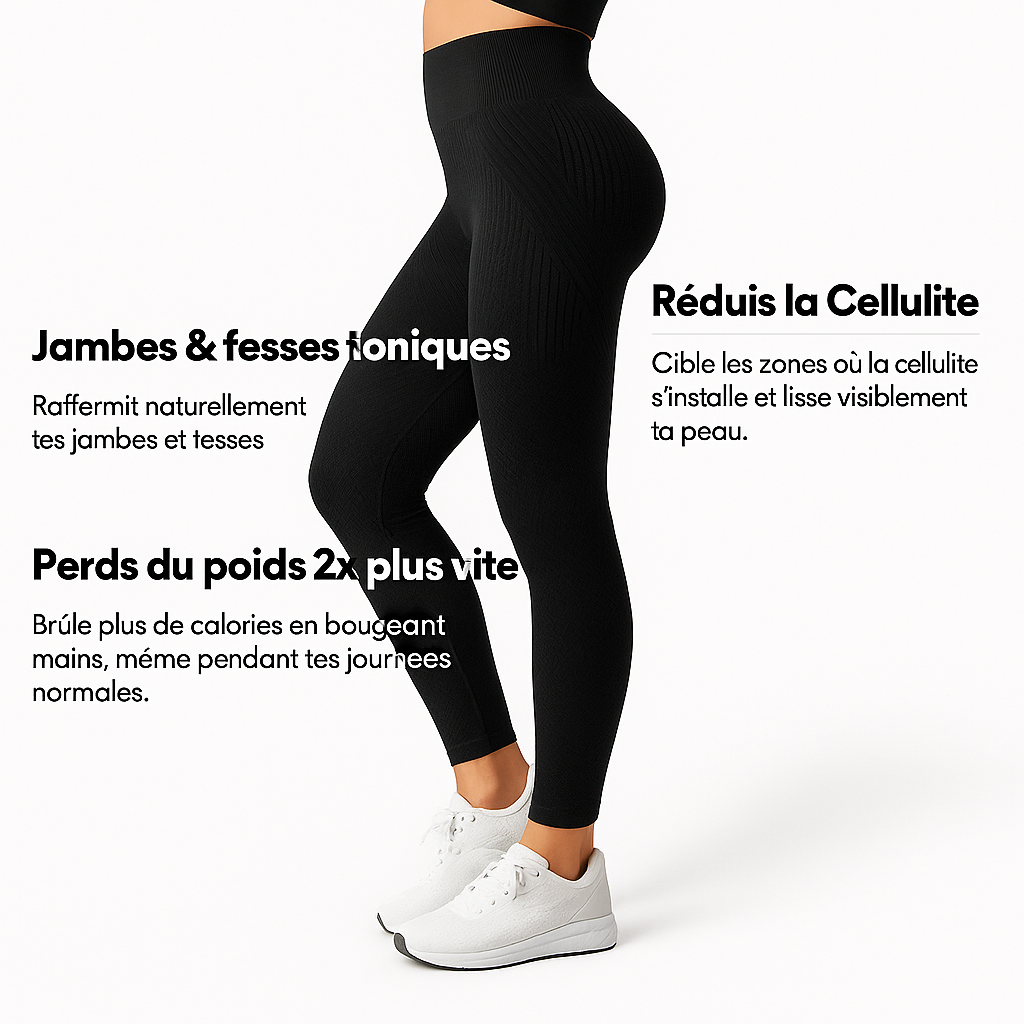 Leggings 3D - Noir