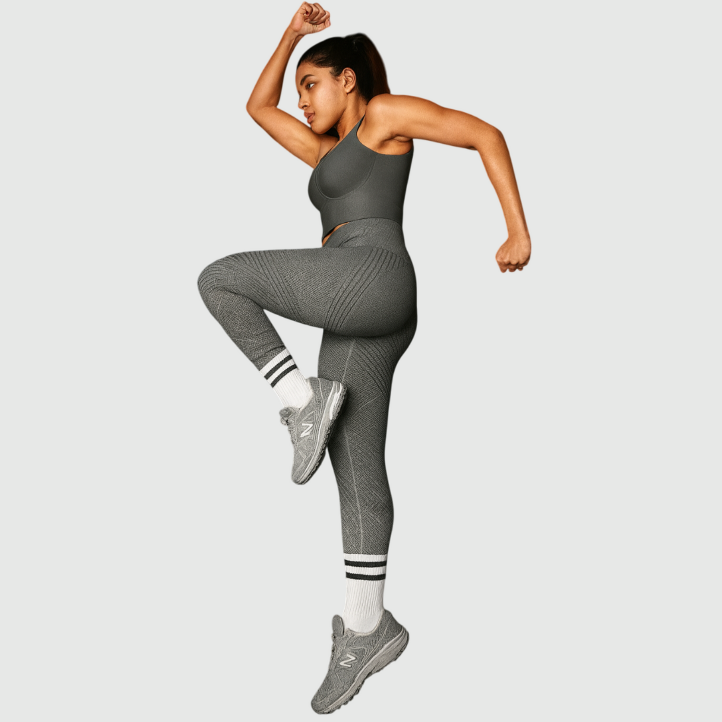 Leggings 3D - Gris