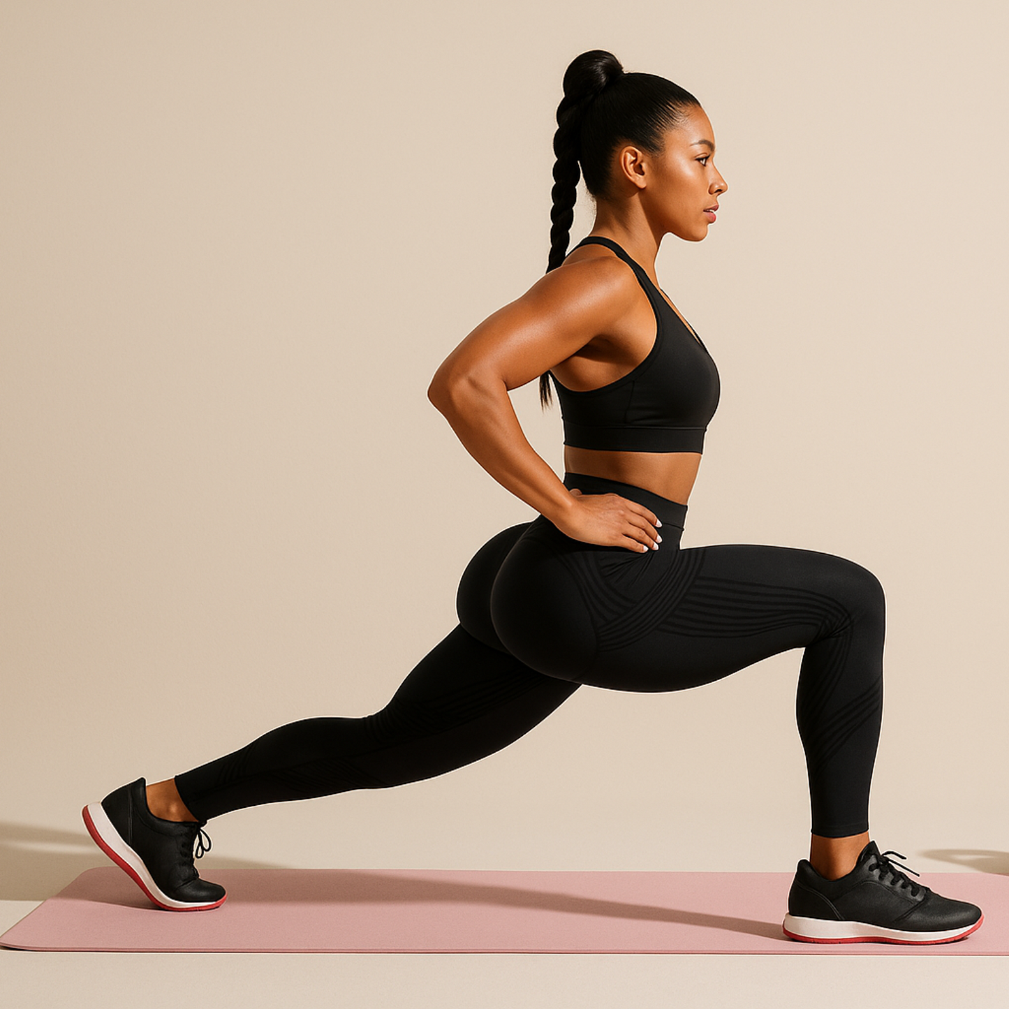 Leggings 3D - Noir