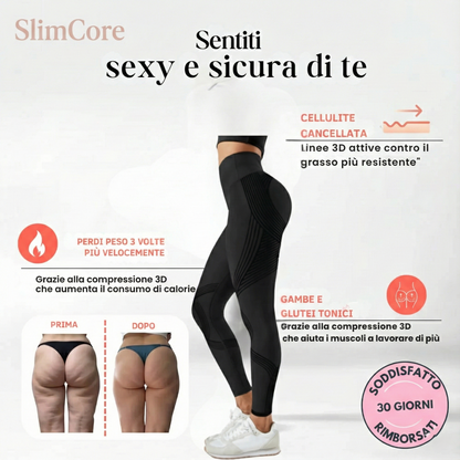 Leggings 3D Slimcore– Ridefinisci la tua silhouette senza sforzo